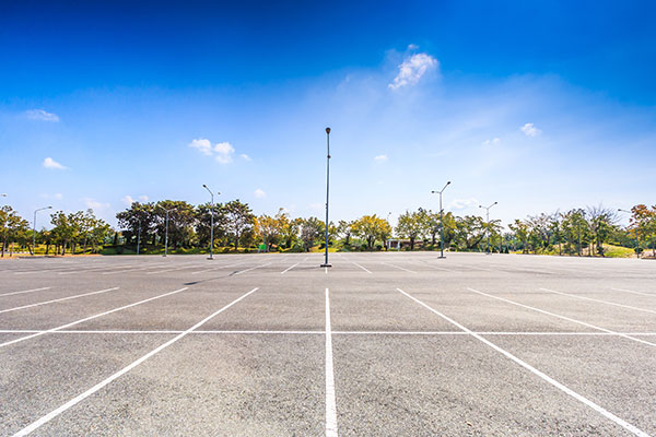 Parking Lot Sweeper